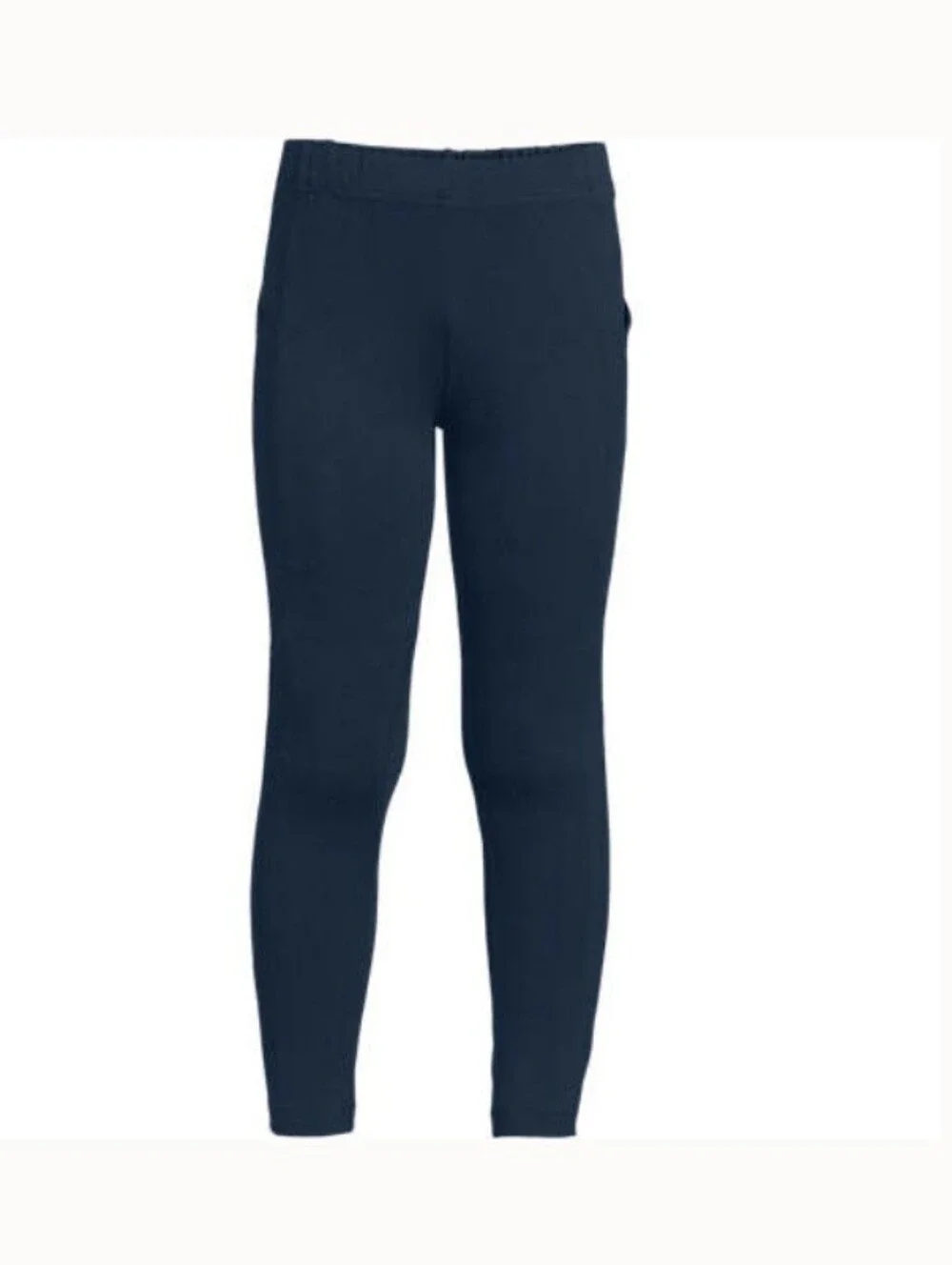 Lot Of 3 Land's End Girls Tough Ankle Leggings With Pockets Size XS 4-5
